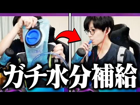 フォートナイトやってる途中に「ガチすぎる水分補給」をする男【フォートナイト/Fortnite】