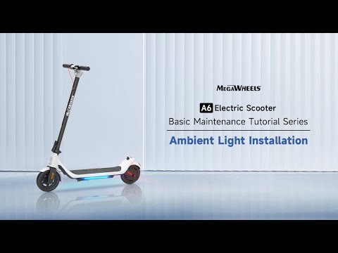Ambient Light Installation for Megawheels A6 series scooters