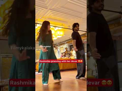 What a cute bhabhi-devar duo 🥰✨ #filmykalakar #rashmikamandanna #ananddeverakonda