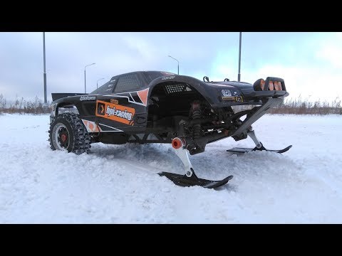 Бензиновая HPI Baja 5T на лыжах со злой резиной сзади! ... Баха 5T, часть 4 - UCvsV75oPdrYFH7fj-6Mk2wg