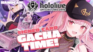 【hololive TCG】pulling SIGNED CARDS?! Also, Bye For Now! #calliolive