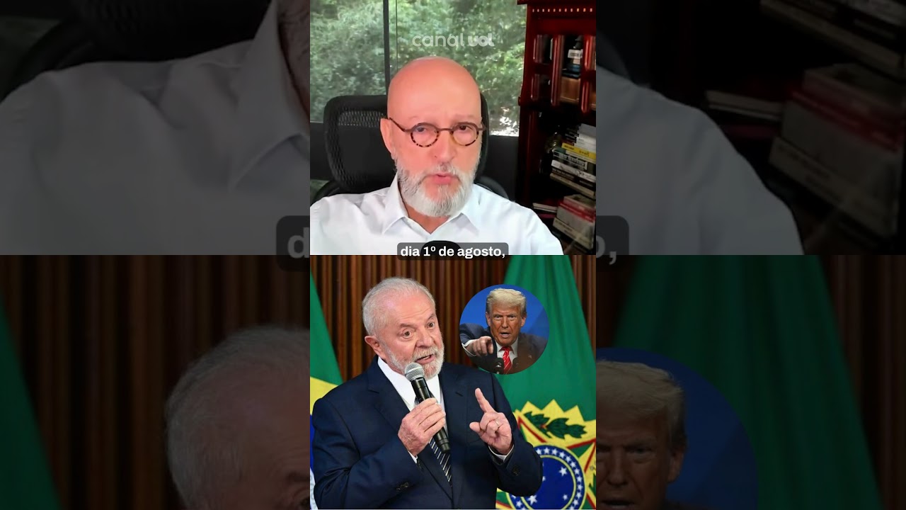 Tarifaço de Trump Brasil não pode se fingir de morto mas Lula agirá com calma diz Josias de Souza