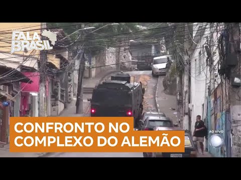 Confronto no Complexo do Alemão: operação policial deixa feridos