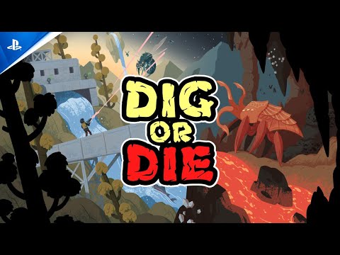 Dig or Die: Console Edition - Launch Trailer | PS5 & PS4 Games