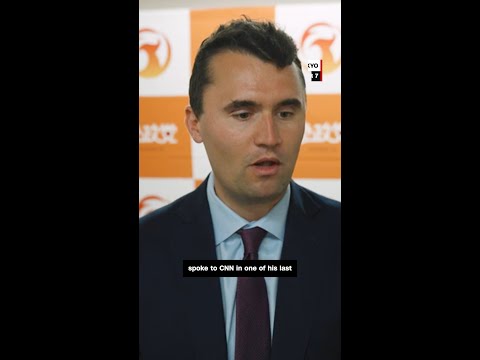 Hear one of Charlie Kirk's last interviews