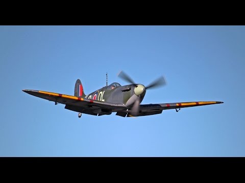 Corsair Nut's DuraFly Supermarine Spitfire Mk1A (1100mm) Flight at MRCF - UC5q8ss88jxwMlHf_A-XZGlA