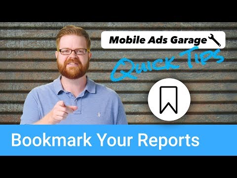 Bookmark Your Reports! - AdMob Quick Tip #3 - UC_x5XG1OV2P6uZZ5FSM9Ttw