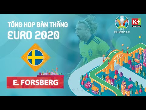 TỔNG HỢP BÀN THẮNG | EMIL FORSBERG - CHỦ NHÂN CỦA BÀN THẮNG NHANH NHẤT EURO 2020 | EURO 2020