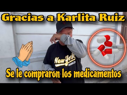 🛑Gracias a Karlita Ruiz desde Australia , se le compraron los medicamentos al dulcero 🙏😱
