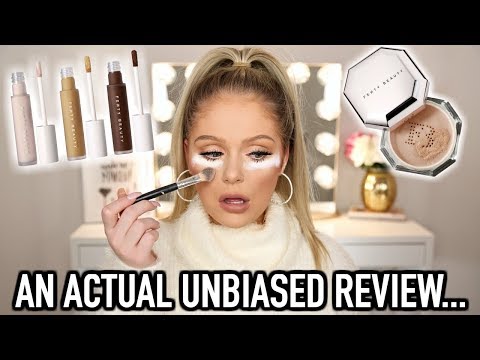 NEW FENTY BEAUTY PRO FILT'R CONCEALER & SETTING POWDER | FIRST IMPRESSIONS + REVIEW - UCji7wwhcGBhI0MIlxytFp4Q