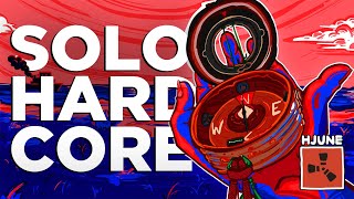 YouTube thumbnail for hJune's video titled 'How I became the RICHEST SOLO in HARDCORE Rust…'