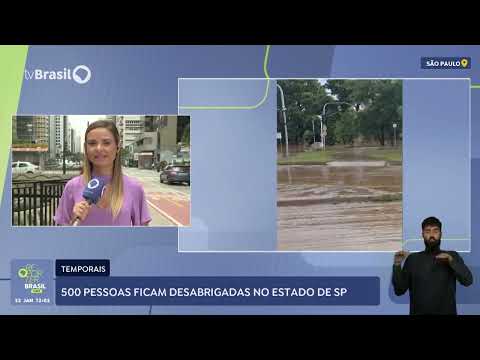 Quatro pessoas morrem e 500 ficam desabrigadas após temporais em São Paulo