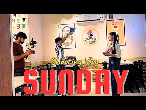 Lights, Camera, Action! | Our Fun Sunday Shoot Vlog 🍕📸