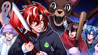 Bisakah 4 VTuber Pria Bertahan 99 Hari di Hutan? - Roblox (99 Nights i