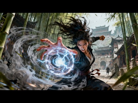 Epic martial arts animation: Fierce kung fu heroines battle cyber-enhanced warriors