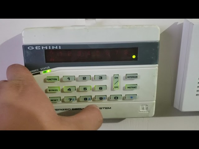 How to Turn on the Chime on Your Gemini Alarm System
