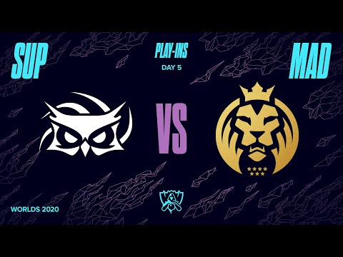 SUP vs MAD｜Worlds 2020 Play-in Knockout Stage Day 1 Match 2 Game 5