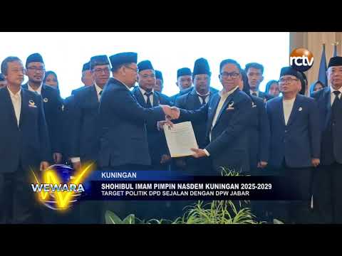 Shohibul Imam Pimpin Nasdem Kuningan 2025 2029