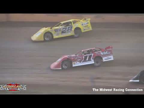 2024 Opening Night Win &amp; Wreck Reel - Cedar Lake Speedway 04/06/2024 - dirt track racing video image