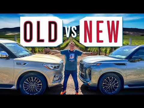 New vs. Old: QX80 Luxury SUV Showdown