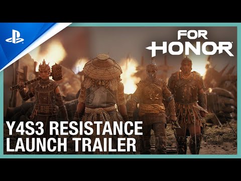 For Honor - Year 4 Season 3 Resistance Launch Trailer | PS4