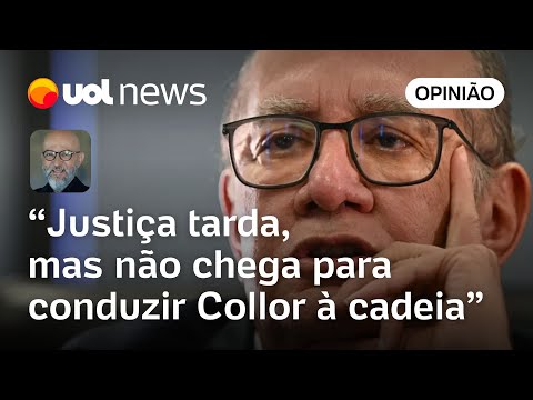 Collor julgado no STF: Justiça tarda, mas não chega para conduzir ex-presidente à cadeia, diz Josias