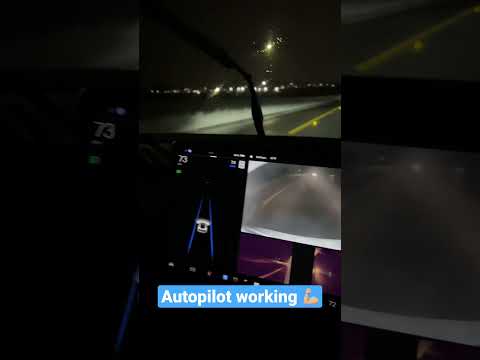 Autopilot Works in Heavy Rain