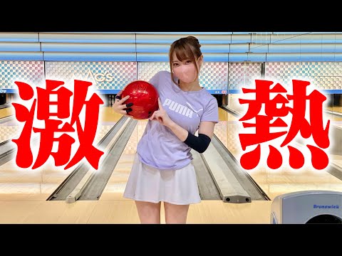 ボウリング女子の練習風景106（Bowling Practice）2021/11