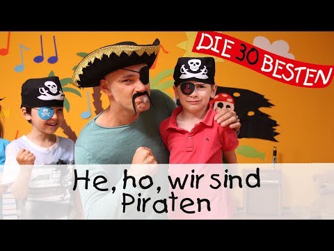 👩🏼 He, ho, wir sind Piraten - Singen, Tanzen und Bewegen || Kinderlieder