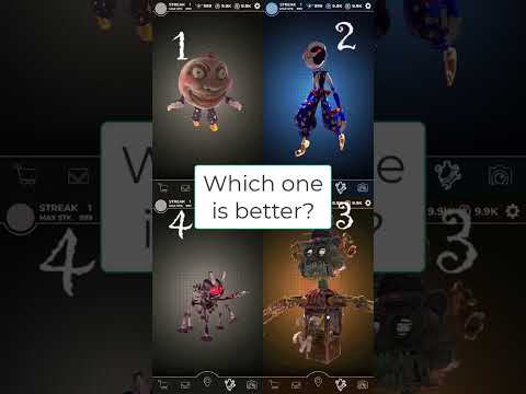 Chose your favorite character #fnaf #fivenightsatfreddys #fivenightsatfreddy #animation #c4d #3d #ar