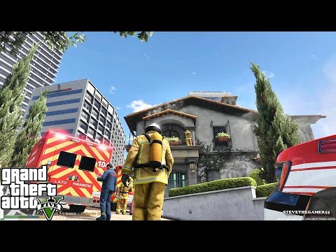 GTA 5 SAFD - Rescue Mod V - FIREFIGHTER 14 - (GTA 5 - Rescue Mod V - FIREFIGHTER ) #fail - UCbItyvYa6cqvqtwlU2E9-wA