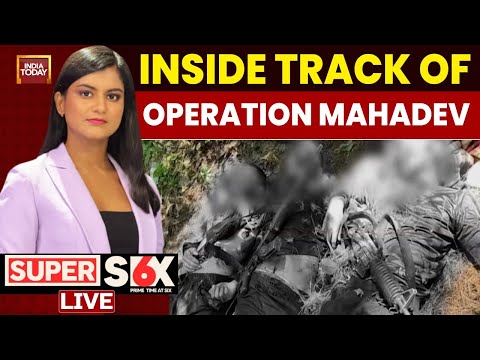 Super 6 With Akshita Nandagopal LIVE:  Op Mahadev | After 97 Days, Pahalgam Survivors Get Justice