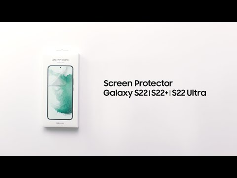 Galaxy S22 Series: How to apply Screen Protector | Samsung