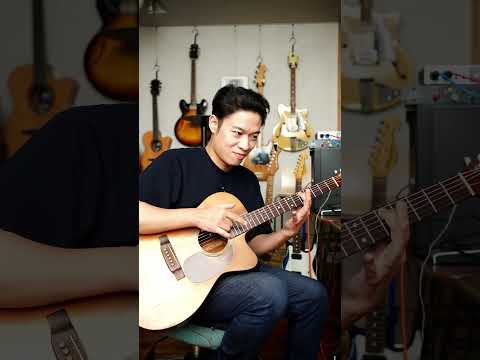 たまにはシバく。良い子は真似しちゃだめだぞ!!絶対だぞ!! #たきじゃわ #ソロギター #スラム奏法 #叩き系