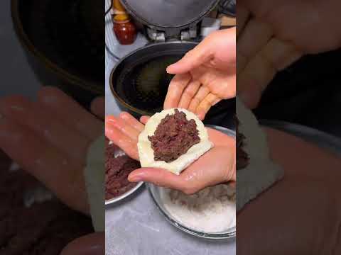Red bean and glutinous rice cake tutorial Anyone with hands can master it#Delicious food#F