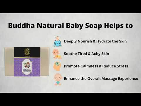 Buddha Natural Baby Soap ~ Nourishing, Pure & Chemical-Free Care for Your Little One