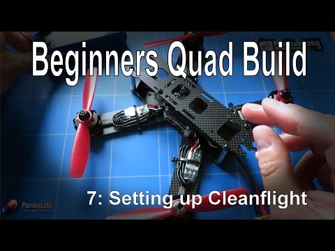 (7/9) Quadcopter Building for Beginners - Setting up in Cleanflight - UCp1vASX-fg959vRc1xowqpw