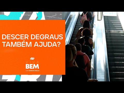 Andar de escada no metrô vale a pena? | VIVA BEM