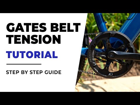 How to Check Gates Carbon Belt Drive Tension | Solar Sparrow E-Bike Tutorial