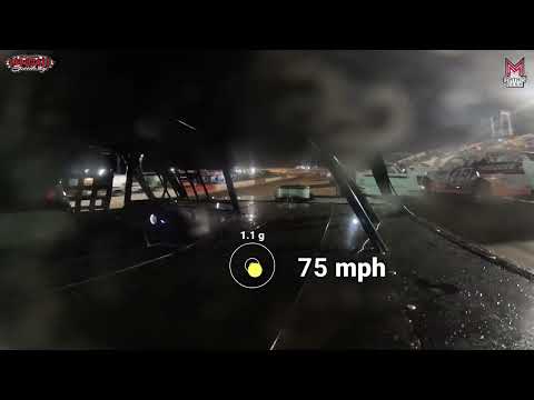 #16M Jimmy McGarrah - USRA Stock Car - 10-18-2025 Tri-State Speedway - In Car Camera - dirt track racing video image