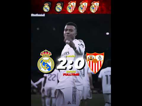 <strong>Last</strong> 5 <strong>Real</strong> Madrid x Sevilla.☠️🔥