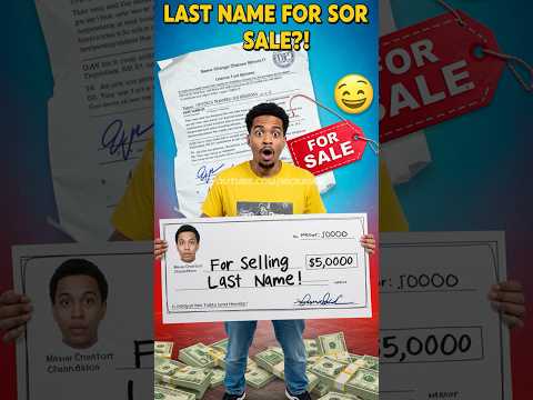 Would you SALE your LAST NAME for $50K?