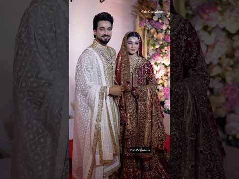 Faisu Arrives with his Wife Tanya at their Wedding Reception | Faisal Sheikh Wedding | Couple Goals