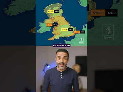 Storm Isha to hit the UK