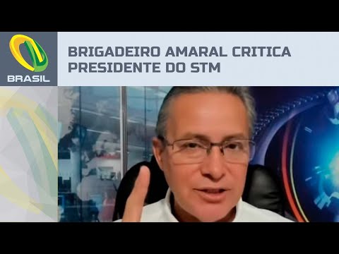 Brigadeiro Amaral critica presidente do STM por fala em evento político, Gerson Gomes analisa