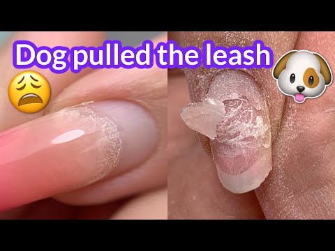 Lifted Nail | Belle Electric Nail File Review from Amazon | Hard Gel Extensions