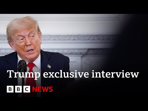 Donald Trump tells BBC 'I'm disappointed but not done' with Putin in exclusive phone | BBC News