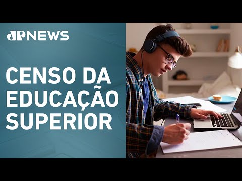 Número de matrículas em EAD que supera presencial