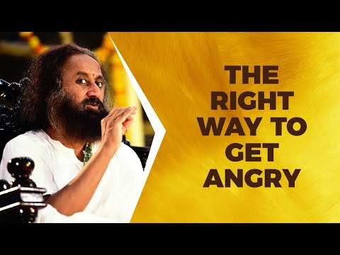 Video - Spiritual - Why Getting ANGRY Isn't Always A Bad Thing? | Wisdom Talk by GURUDEV #India