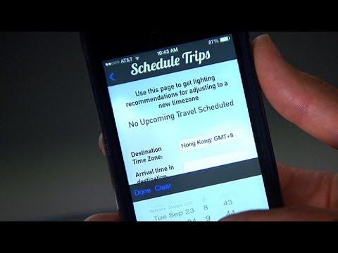 Tech Minute - App for beating jet lag takes off - UCOmcA3f_RrH6b9NmcNa4tdg